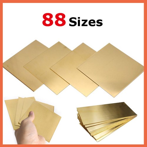 Messingblech 5mm bis 6mm - 0.5mm,