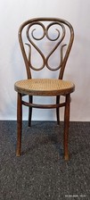 Bugholz Stuhl Thonet Stil Wiener Geflecht Antik Sammlung Design  