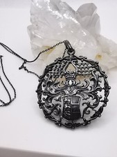 Studatika / Anhänger Wappen 900 Silber  mit Kette 835 Silber 18,1 Gramm