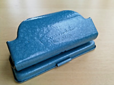 DDR LOCHER COMET HAMMERSCHLAGLACK BLAU BÜRO 1950ER JAHRE VINTAGE VEB CROMEFA