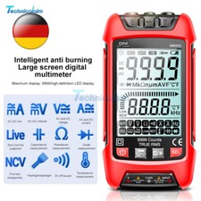 Digital Multimeter 9999 Zählung AC/DC Digital Voltmeter Tester Amperemeter DE