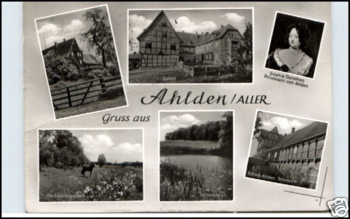 Ahlden aller gruss - ahlden, ak