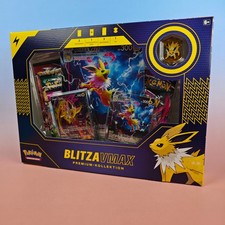 SCHWERT & SCHILD BLITZA VMAX PREMIUM KOLLEKTION POKÉMON - 2021 SEALED DEUTSCHv