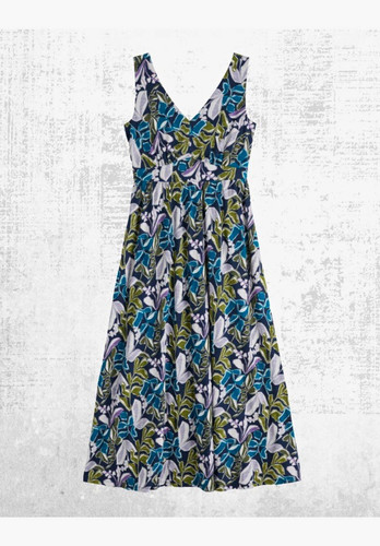 Damen midi kleid - damen, midi-kleid