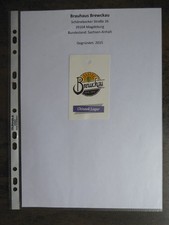 Bieretiketten, ST, Magdeburg, Brauhaus Brewckau