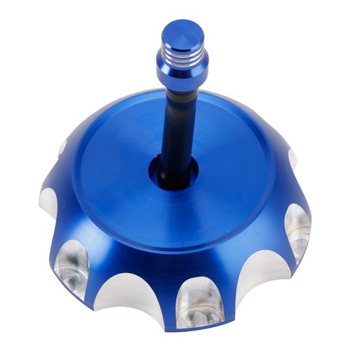 Aluminium tankdeckel blau - tankdeckel, für