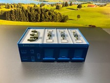 Kühne & Nagel Spedition + Logistikanlage mit Büro in Original Farben 1:87 HO