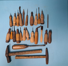 KONVOLUT ALTES SCHUSTERWERKZEUG 25 TEILE