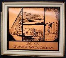 Original Plakette 15 Jahre VEB
