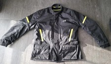 Motorradjacke von Fastway Gr.58 neuwertig, schwarz gelb