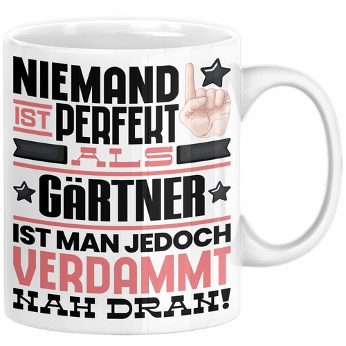 Gärtner geschenk tasse - gärtner,