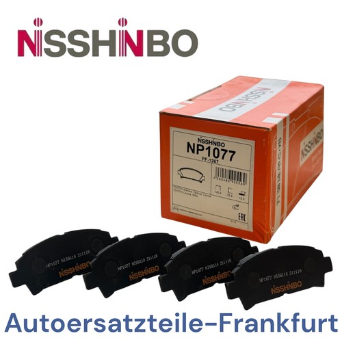 Nisshinbo bremsbeläge vorne - nisshinbo,