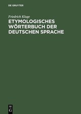Etymologisches Wörterbuch der
