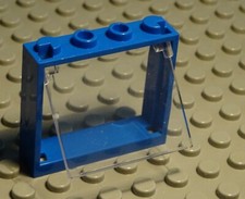 LEGO Window 1x4x3 Blue with