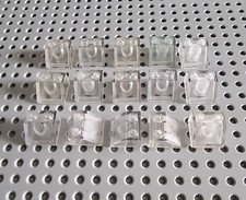 LEGO Schrägstein Dachstein 15x Transparent Klar 2x2 Clear Slope brick 3039 A105