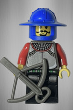 Lego® Freestyle Minifigur cas246, Castle Knights Kingdom I, Ritter King Burg Arm