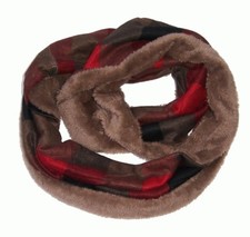 Winter Wendeschal Loop Kariert