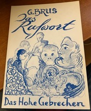 Günter Brus - Das Rufwort