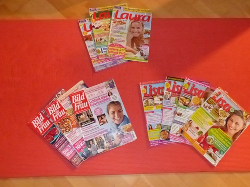 Zeitschrift konvolut donna - zeitschrift,