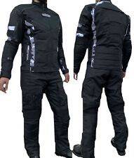 MOTORRADKOMBI JACKE + HOSE TEXTIL - MIT HERAUSNEHMBAREN PROTEKTOREN QUAD ROLLER