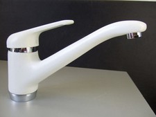 TEKA Aquata ES hochw massiv Küchenarmatur Granit weiß Niederdruck f.Boiler 83707