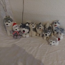 Stofftier Husky 