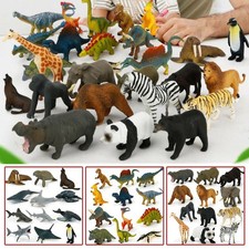 12x Tiermodell Plastikfiguren