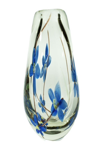 Kunstglas vase glasvase mit - kunstglas,