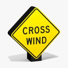 Cross Wind Australian Road
