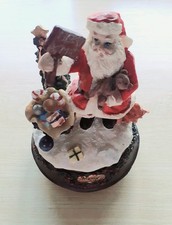 Weihnachten Spieluhr Weihnachtsmann Melodie "Santa Claus is coming to town"