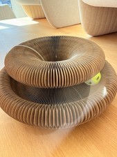 Katzenspielzeug mit Ball, interaktives Katzenspielzeug, faltbar, Kratzspielzeug