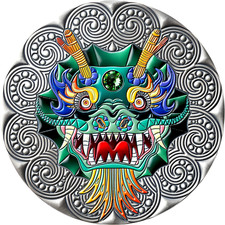Dollars dragon mandala - 5,