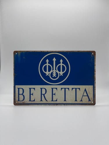Blechschild beretta 20x30cm - blechschild,