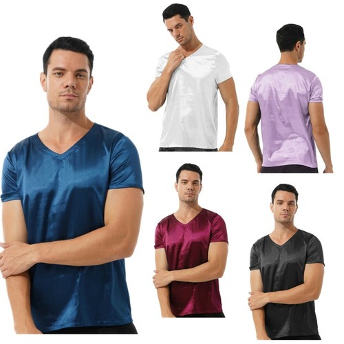 Herren ausschnitt pyjamas - v-ausschnitt,