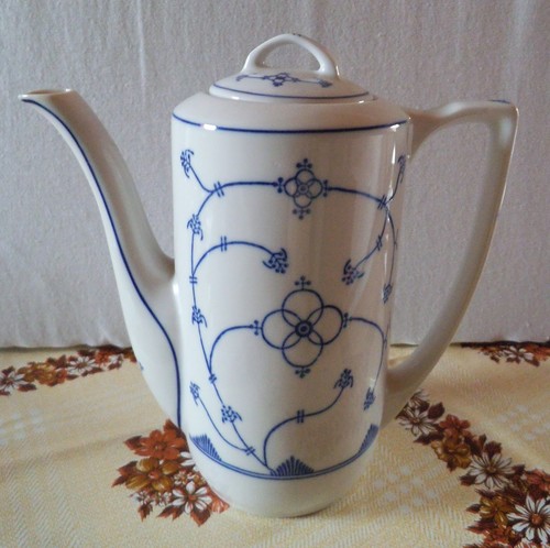 Große kaffeekanne strohblume - kaffeekanne,