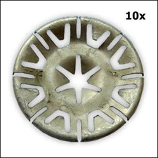 10x KLEMMSCHELLE SCHEIBE