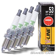 4x NGK ZÜNDKERZE FÜR OPEL