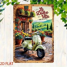 Blechschild La Dolce Vita