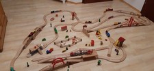 Holzeisenbahn Brio/Eichhorn, großes Set, tolles Weihnachtsgeschenk, XXL Konvolut