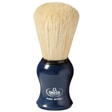 BLUE Shaving Brush LONG Pig