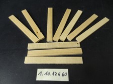 Linde,Lindenholz,Bastelholz,Leisten,basteln,drechseln,10 Stck,14,5x1,5x0,5 cm