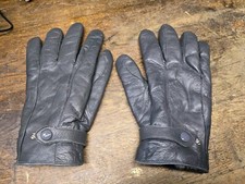 1x Paar Deutsche Fliegerhandschuhe, 10%  34/91/49 ROECKL, Dunkelgrau,  RARITÄT 
