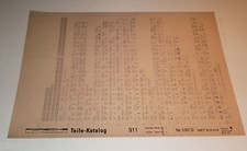Teilekatalog auf Microfich Porsche 911 Carrera Turbo Modelljahr ab 1994 / 1995