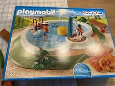 Playmobil Swimming Pool mit Pump Dusche, Family Fun, 9422, gebraucht