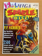 Amiga Spiele Magazin mit Disc Nr. 7- P.P. Hammer 