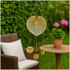 Hängedeko Metall goldfarben