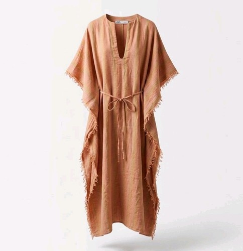 Zara kaftan tunikakleid - zara, 🤍
