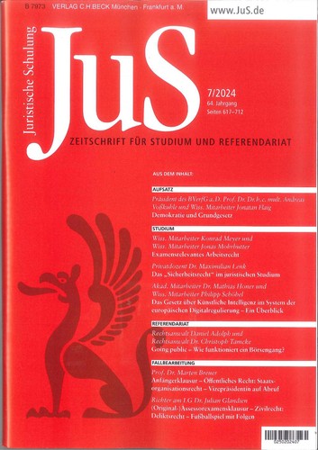 Jus juristische schulung - jus,