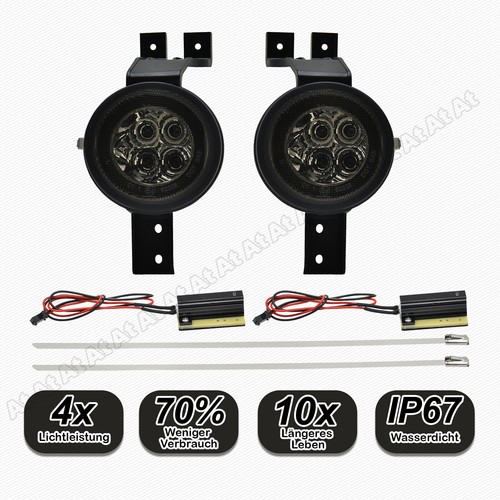 Schwarz led frontblinker - 2x,