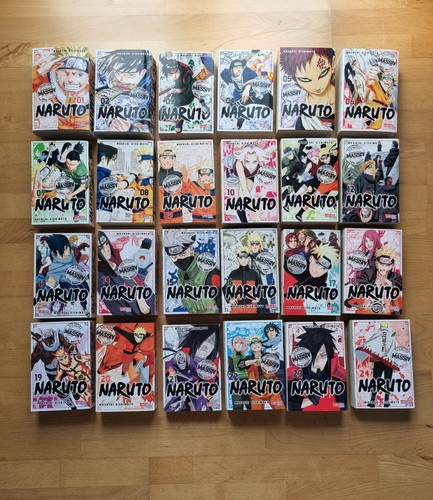 Naruto manga massiv - band, 1-24